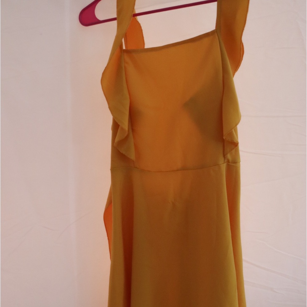 Yellow dress